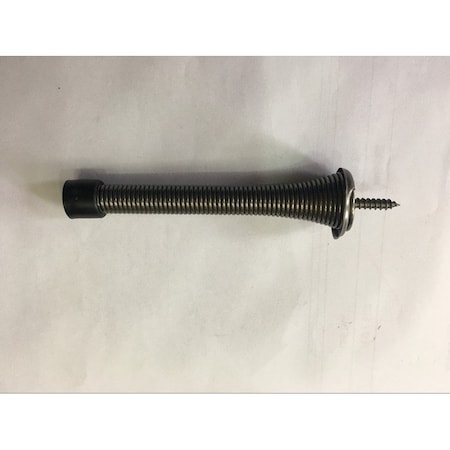 Delaney Hardware 3 3/4 in. SPRING DOOR STOP US15A 402113